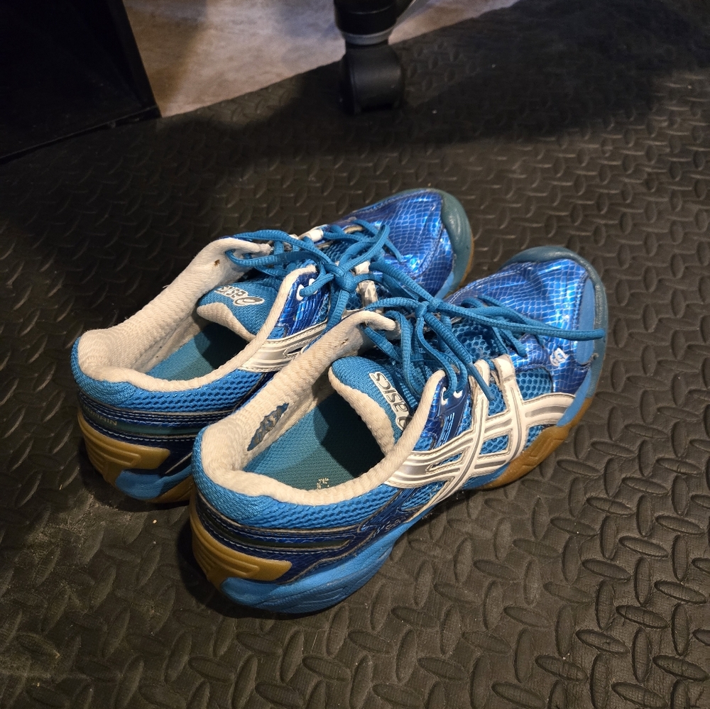 Asics Blue Athletic Shoes